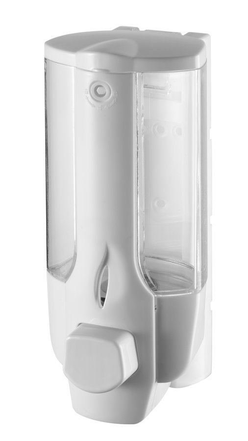 Aqualine dozownik do mydła 350 ml ścienny biały 72027