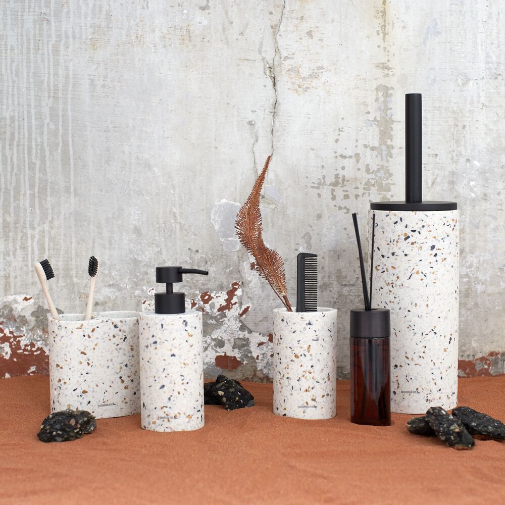 Sealskin Blend szczotka toaletowa stojąca Terrazzo 800033 - Wysyłka w 24h