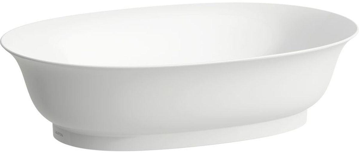 Laufen The New Classic umywalka 55x38 cm owalna nablatowa biała H8128520001121