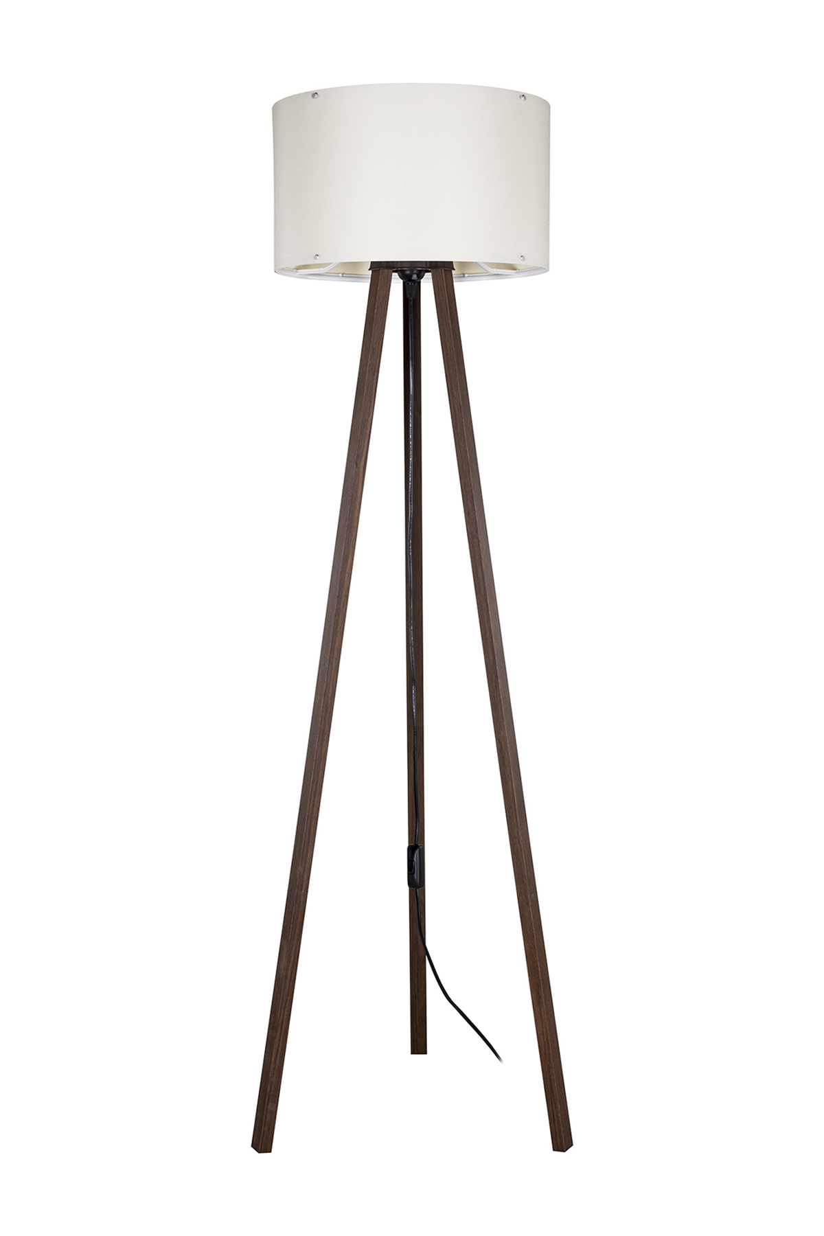 Zuma Line Piko lampa stojąca 1x20 W kremowa- orzech ASZ.1608