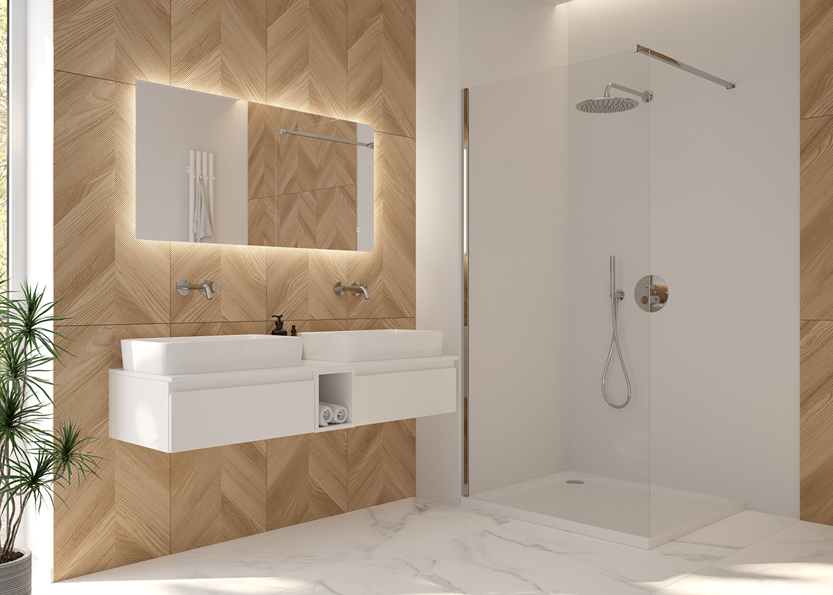 Oltens Superior brodzik prostokątny 120x90 cm biały 15006000 - Wysyłka w 24h