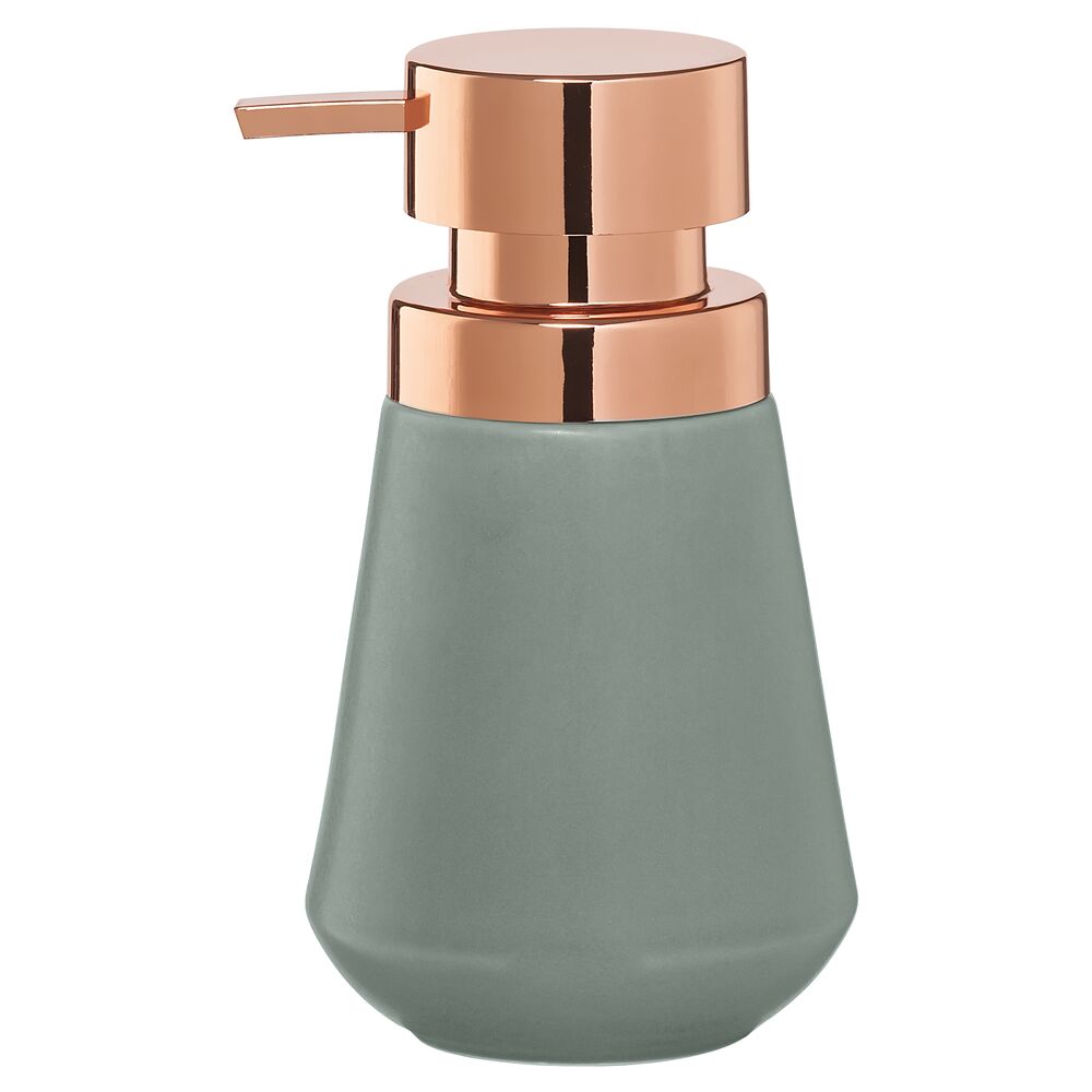 Sealskin Conical dozownik do mydła 400 ml stojący zielony/mosiądz 362330234