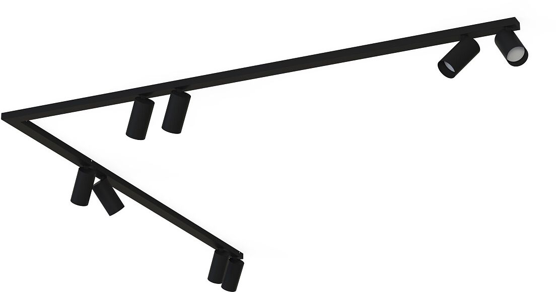 Nowodvorski Lighting Mono Corner VIII lampa podsufitowa 8x10W LED czarna 7721
