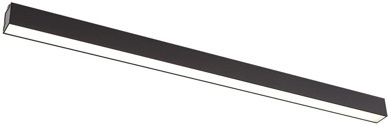 MaxLight Linear lampa podsufitowa 1x36W czarna C0175