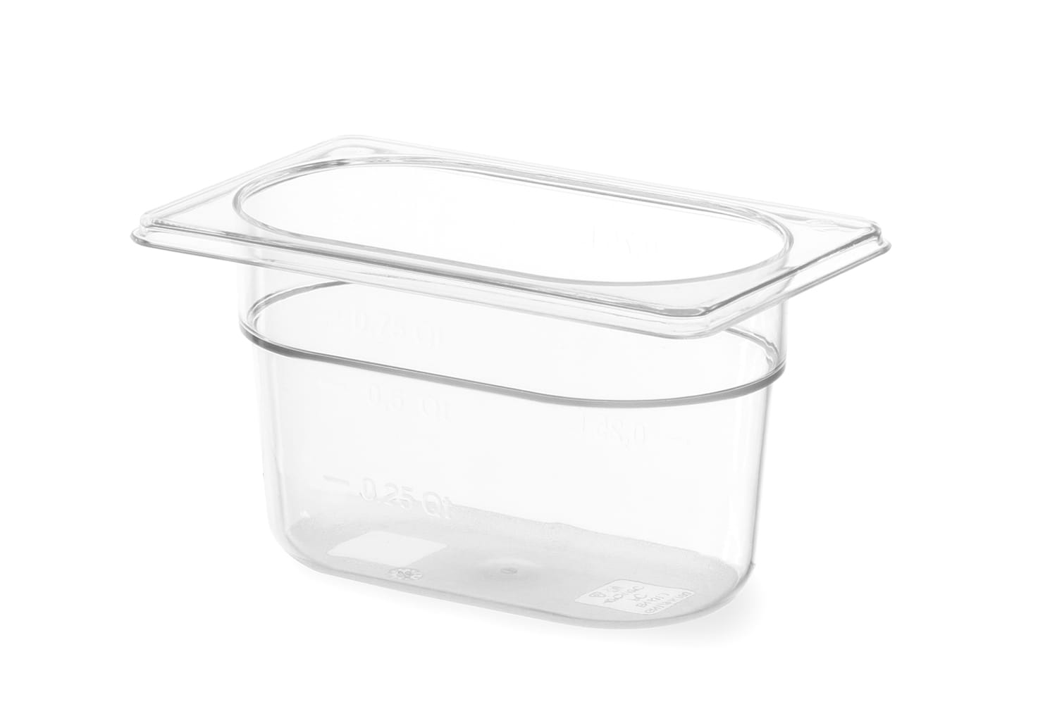 Pojemnik gastronomiczny z poliwęglanu Hendi GN 1/9, 100mm | 861820
