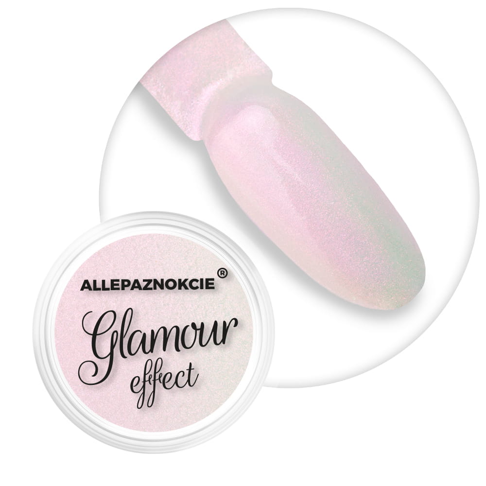 Pyłek do paznokci Glamour Effect Allepaznokcie Fire 1 g Nr 3