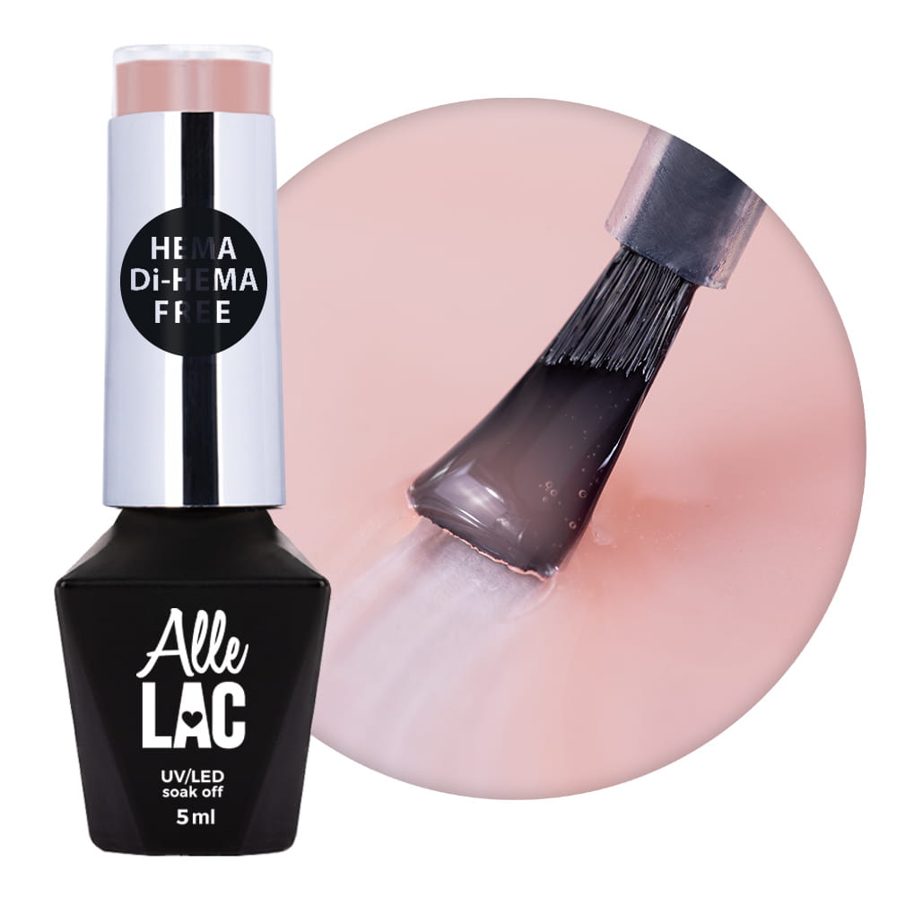 Rubber Silky Base AlleLac Dreamer Nr 3 baza twarda kauczukowa HEMA/Di-HEMA Free 5 g
