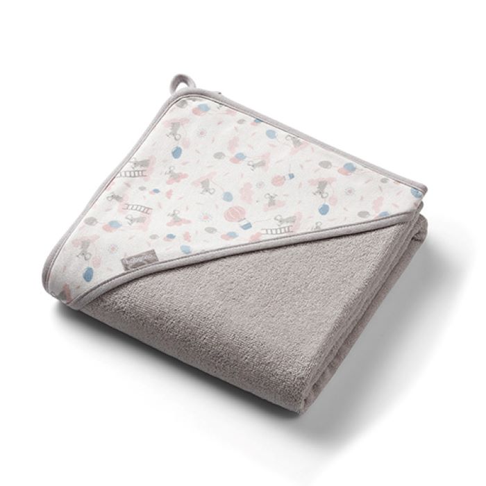 Baby Ono Okrycie kąpielowe frotte z kapturkiem 100x100cm - 1552-03