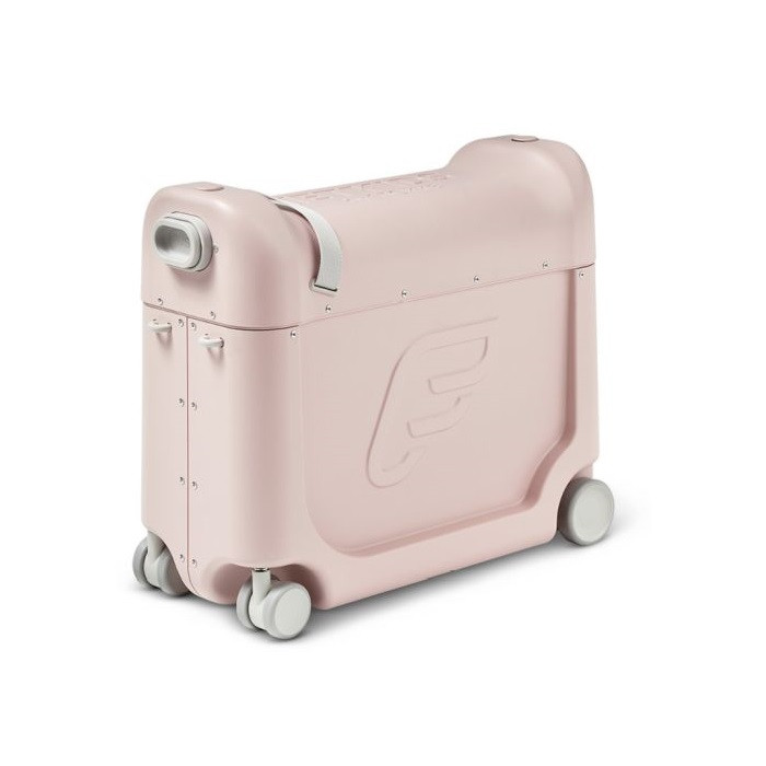 Stokke JetKids BedBox 2.0 - jeżdżąca walizka klasy premium-Pink Lemonade