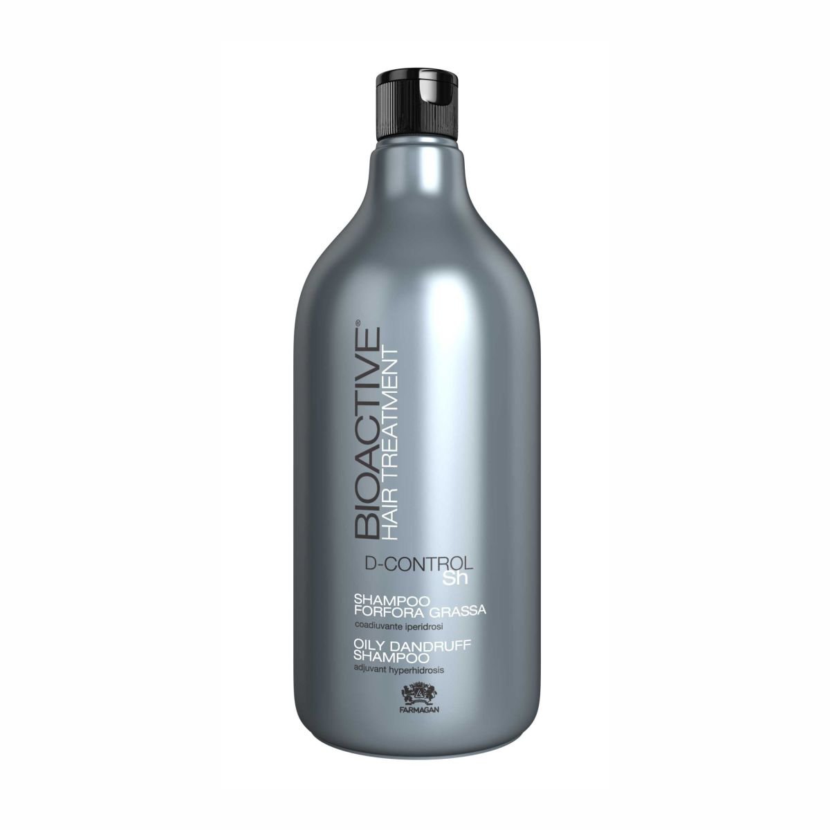 FARMAGAN D-CONTROL Szampon wzmacniający do włosów z tłustym łupieżem 1000ml
