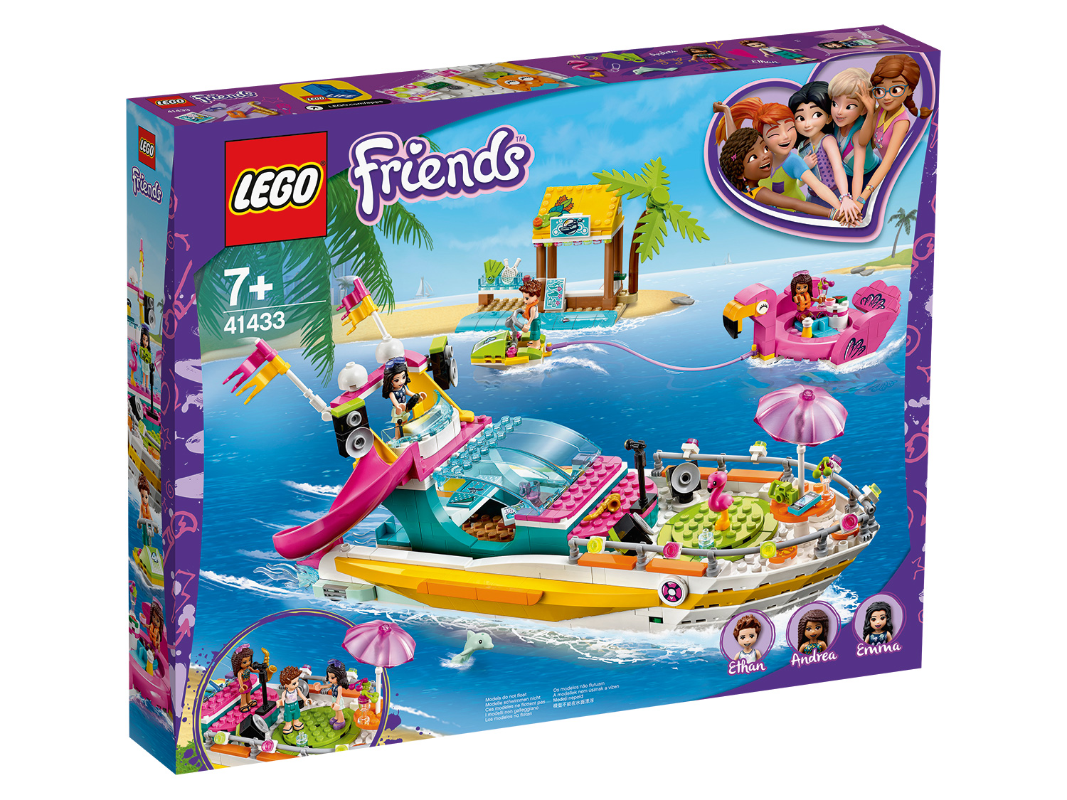 Lego Friends 41433 Łódź imprezowa von Heartlake City