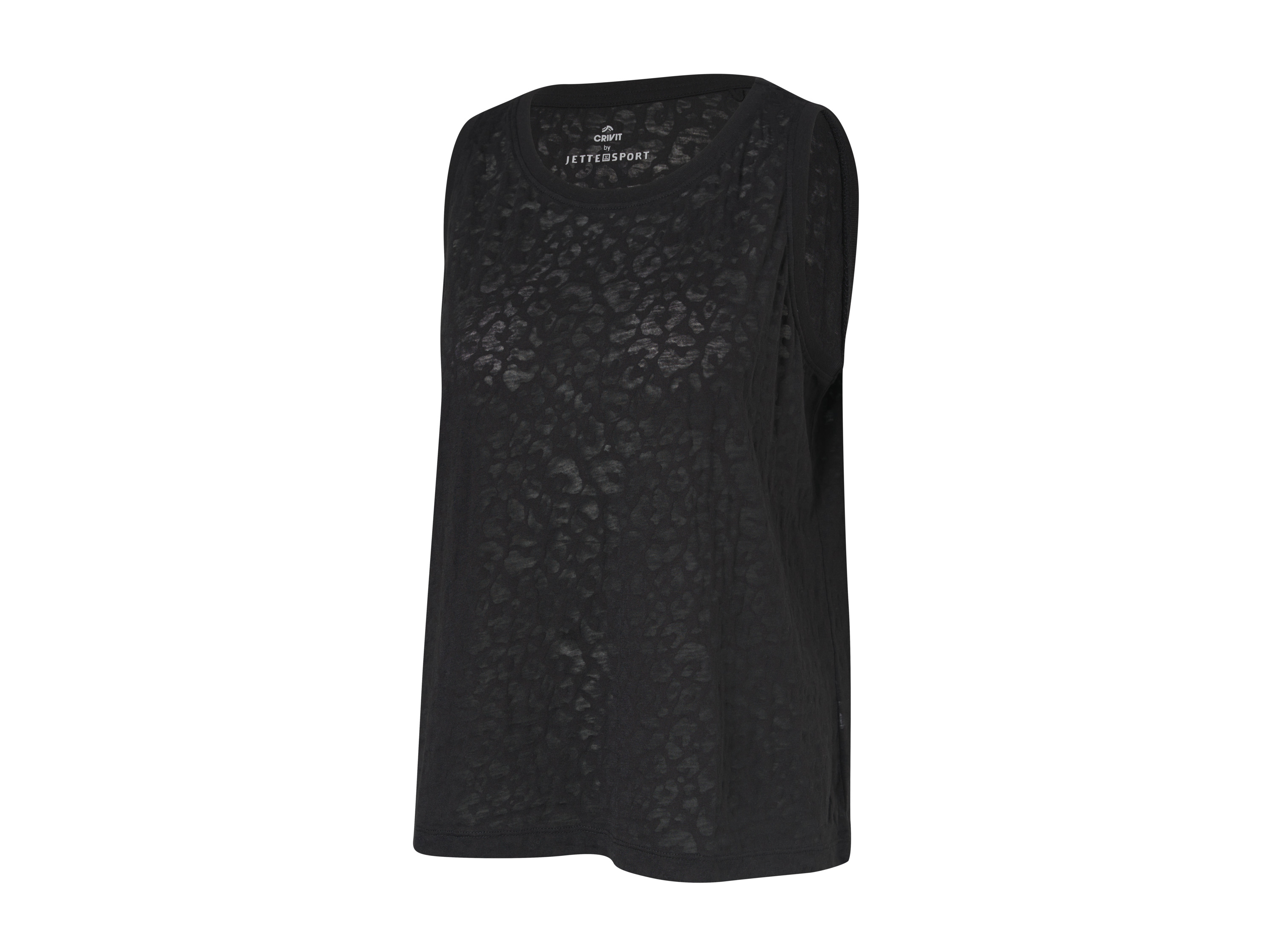 Crivit Top funkcyjny damski Czarny, XS 32/34