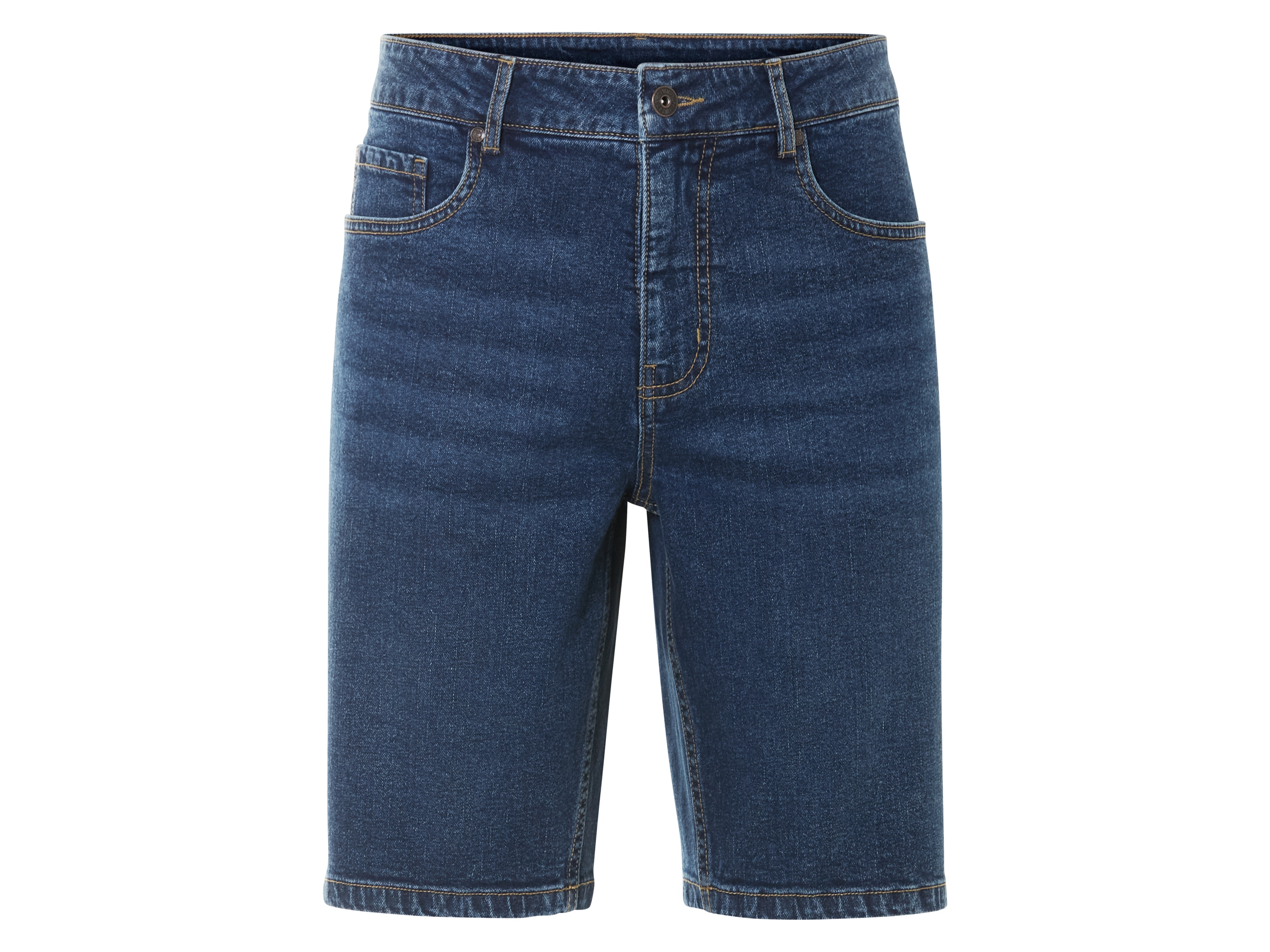 Livergy Bermudy jeansowe męskie Niebieski, 56