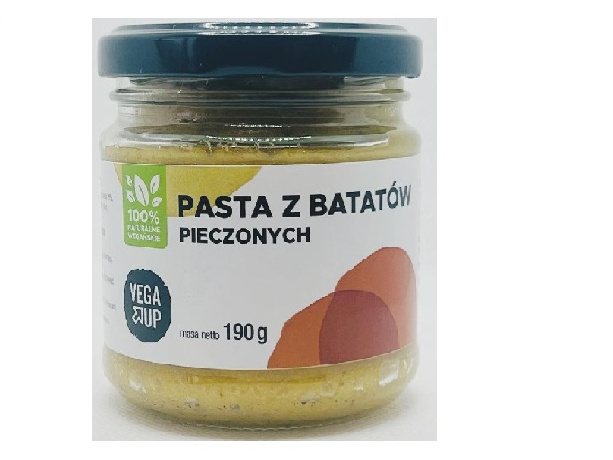 Pasta z Pieczonych Batatów 190 g - Piekarnie Cukiernie Putka