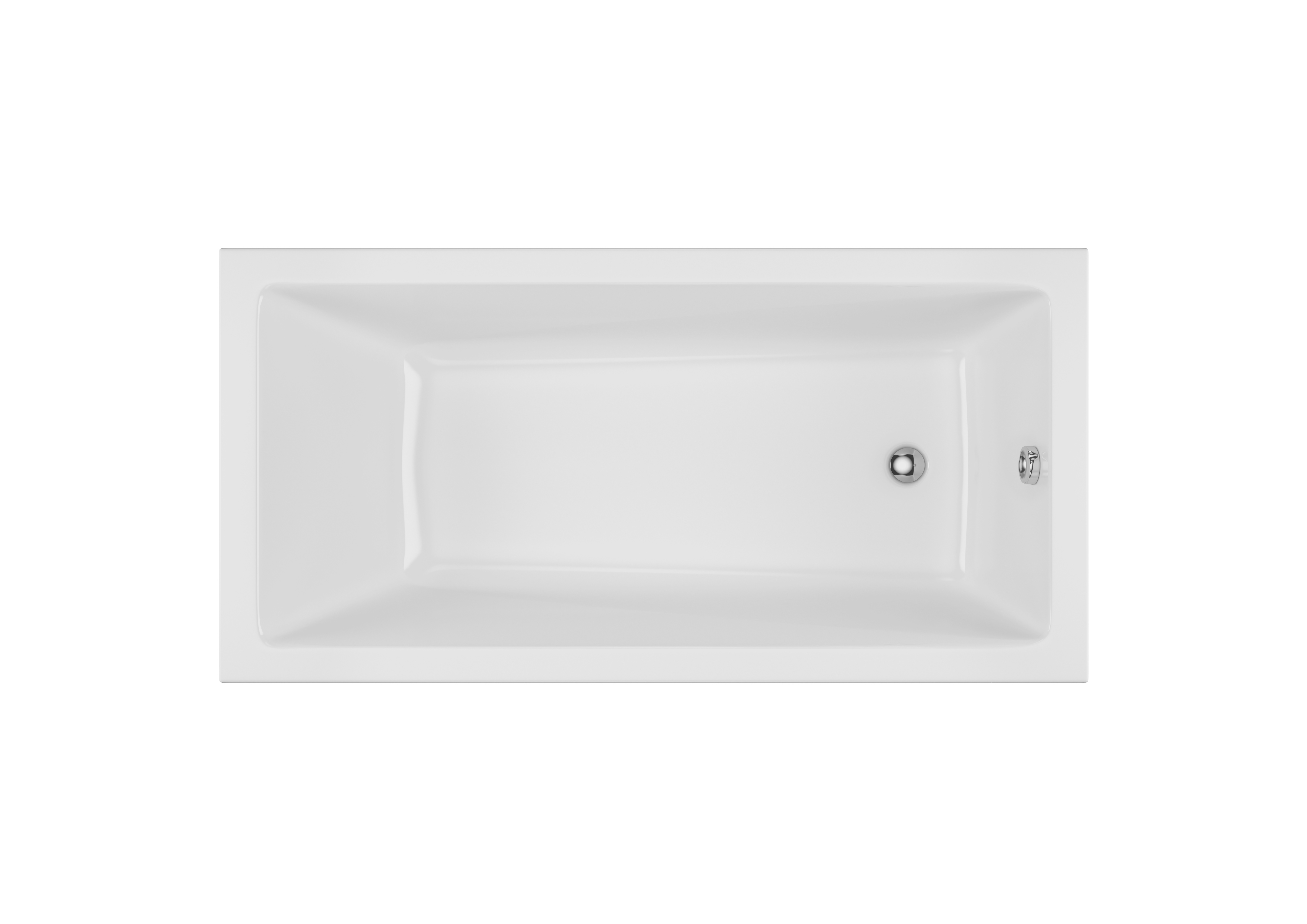 Darmowa Dostawa - Wanna prostokątna Slim 139.5x70 cm biała Excellent Wave WAEXWAV14WHS
