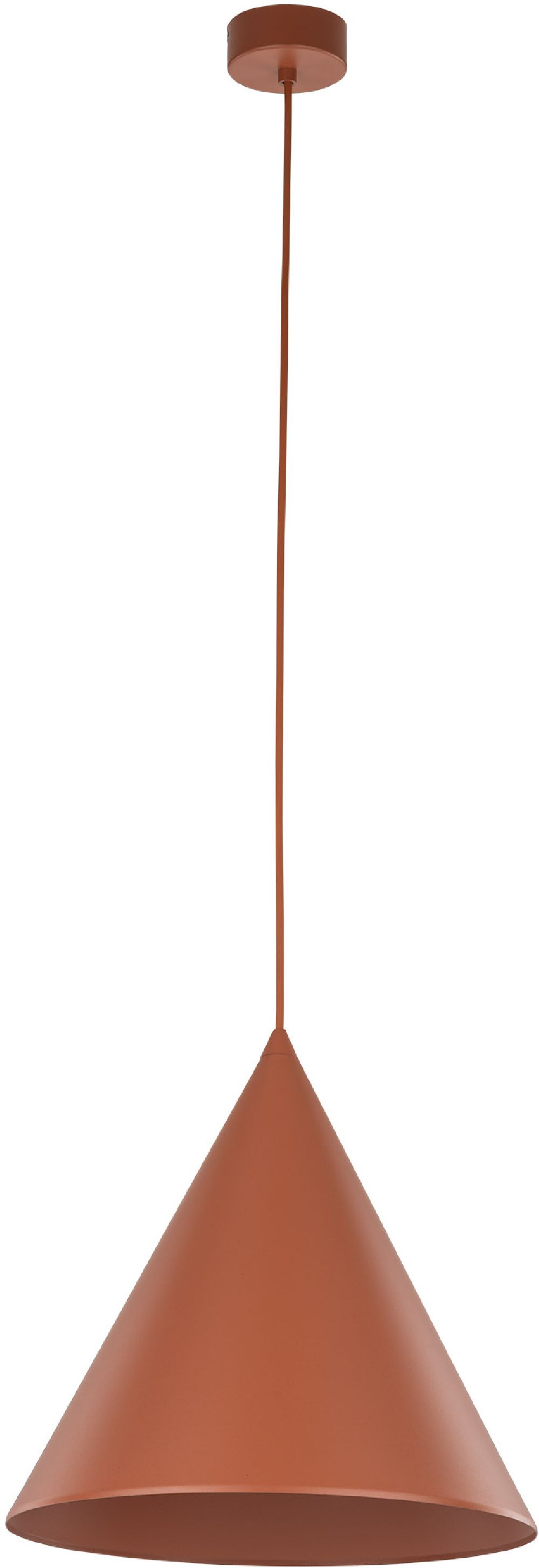 Darmowa Dostawa - Lampa wisząca 1x15 W brązowa TK Lighting Cono 10065