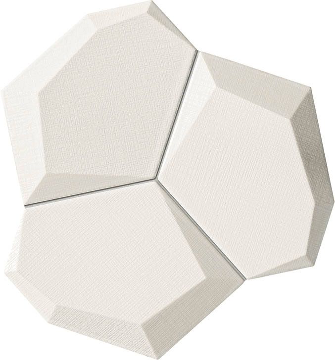 Mozaika Sabaudia 21 x 19 cm white