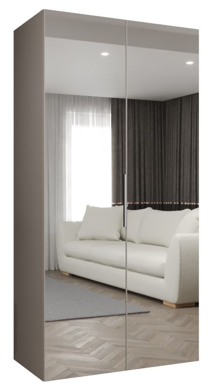 Szafa uchylna Abiks MARBELLA 3 100 wys 202 cm Kaszmir + Kaszmir 1 szt