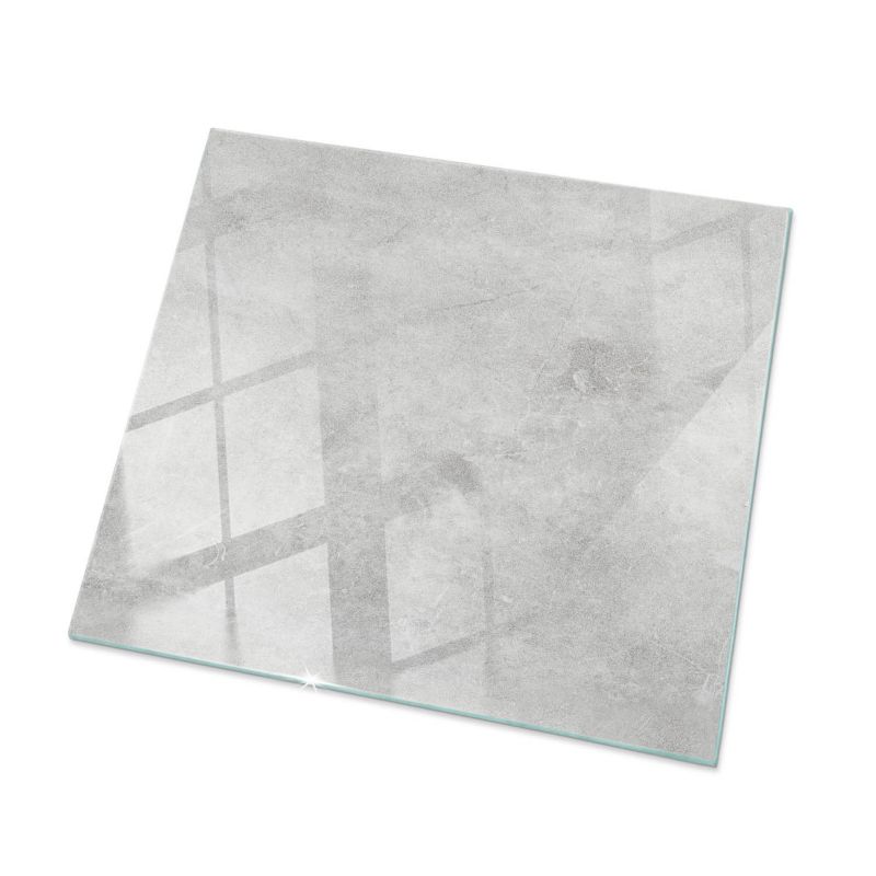 Blat szklany Tulup 50x50 cm Tekstura betonowa z rysami 1 szt.
