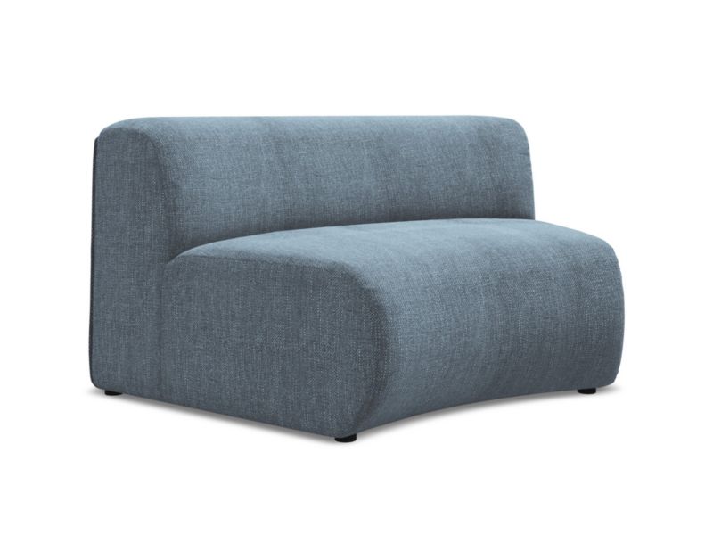 Moduł pizza Makamii Ekahi z tkaniny szenilowej 147x89 cm jeans 1 szt.