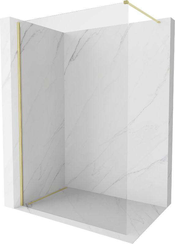 Ścianka prysznicowa Mexen Kioto-X złota 50x200 cm 800-050-101-55-00-X1 szt.