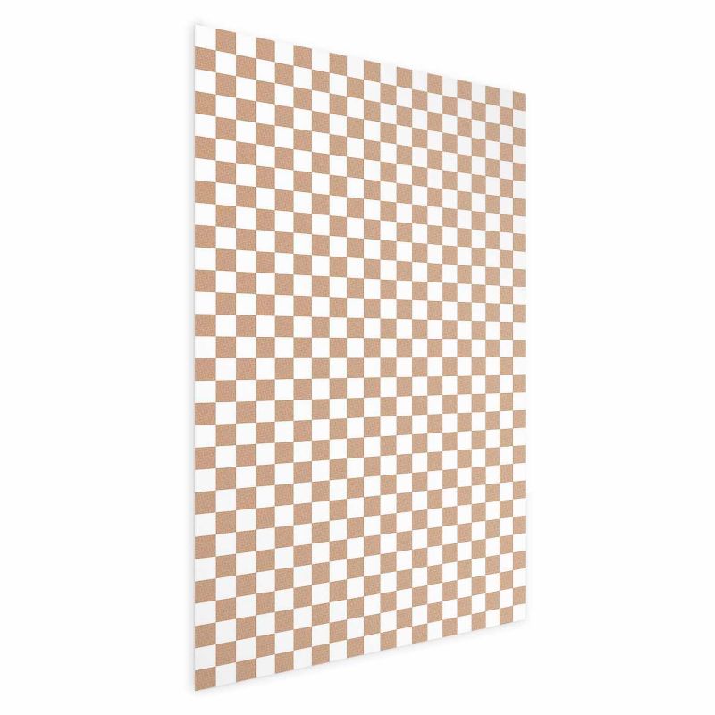 Plakat Artgeist Brązowa geometria 60x90 cm bez ramy 1 szt