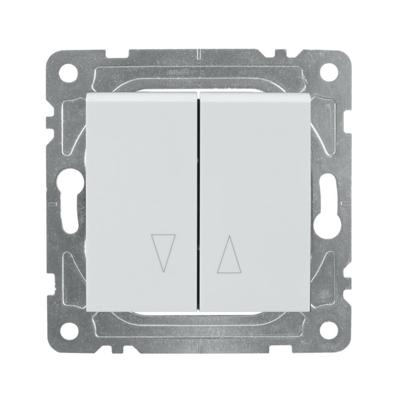Włącznik żaluzjowy DPM Solid Electromalt QUAD biały