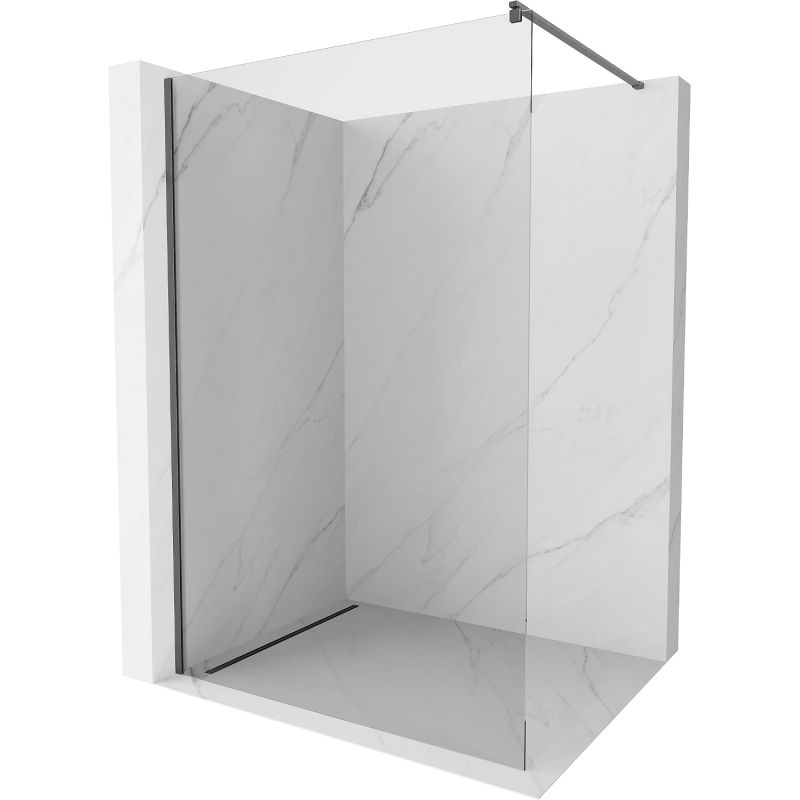 Ścianka prysznicowa Mexen Kioto gun gray 70x200 cm 800-070-101-66-00 1 szt.