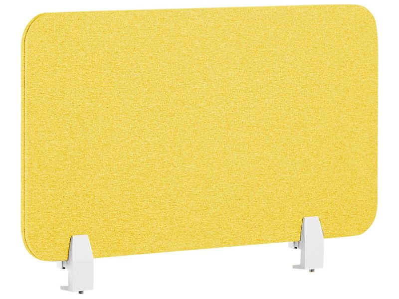 Przegroda biurkowa Żółty Wally 72 x 40 cm 1 szt.