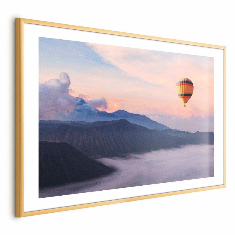Plakat Artgeist Warto marzyć 90x60 cm z ramą złotą 1 szt