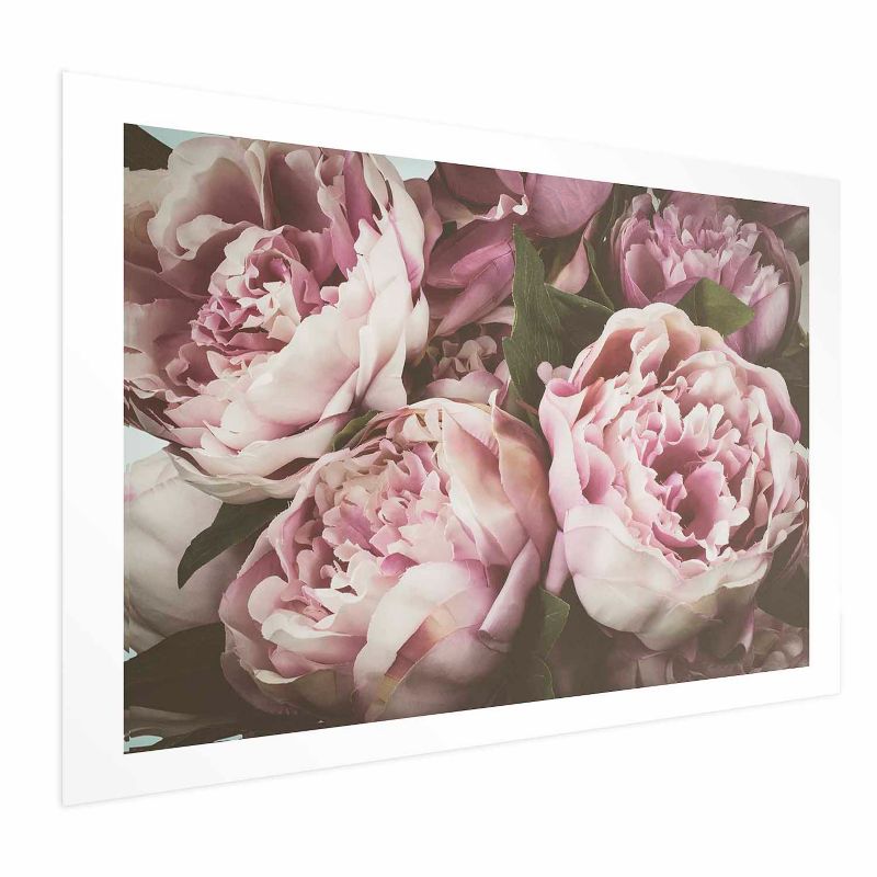 Plakat Artgeist Różowe piwonie 30x21 cm bez ramy 1 szt