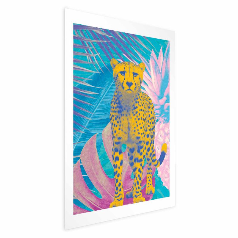 Plakat Artgeist Egzotyczny Lampart 29,7x42 cm bez ramy 1 szt