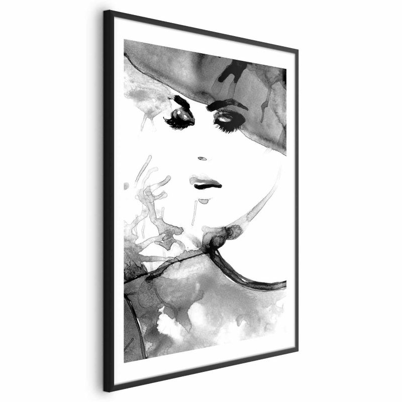 Plakat Artgeist Zakochana elegancja 60x90 cm z ramą czarną 1 szt