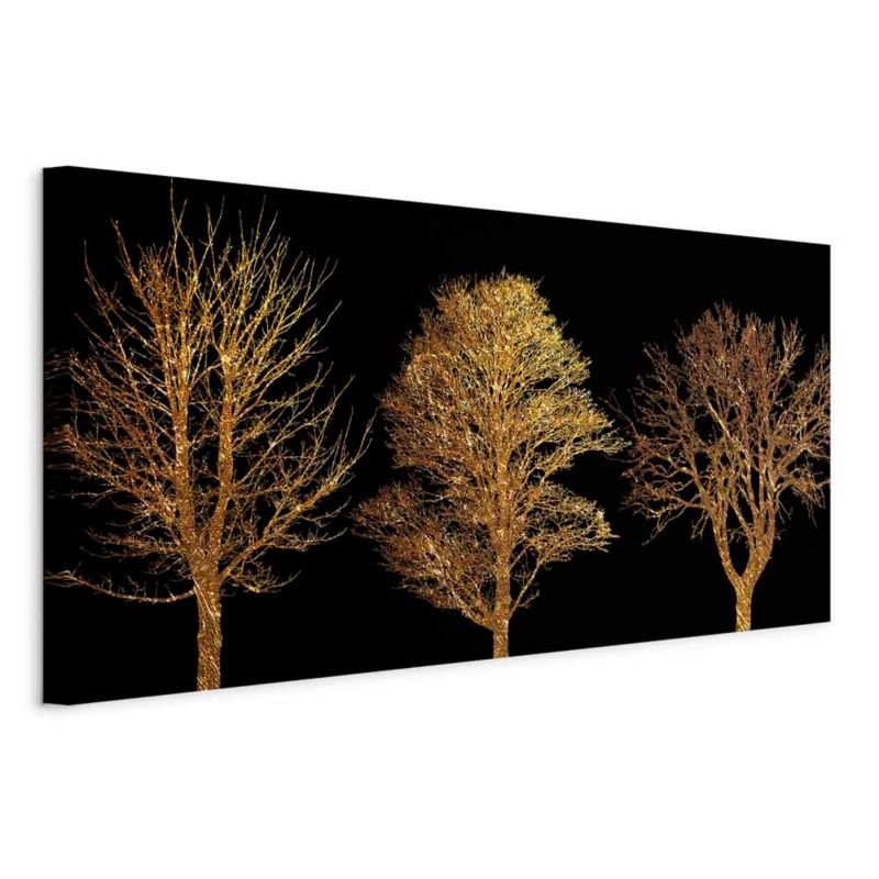 Obraz Artgeist Złoty las 120 x 60 cm flizelina 1 szt