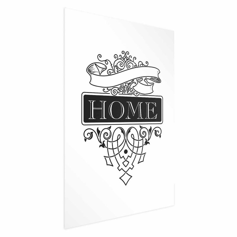 Plakat Artgeist Home 60x90 cm bez ramy 1 szt