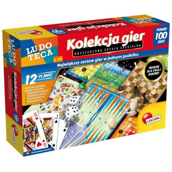 Kolekcja 100 Gier Ludoteca Lisciani