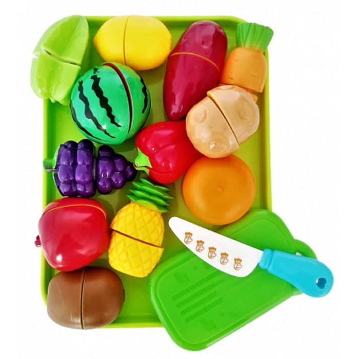 OWOCE/WARZYWA DO ZABAWY Z TACĄ SMILY PLAY 30/60