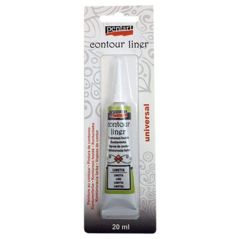 KONTURÓWKA 20ML Lime Błyszczący