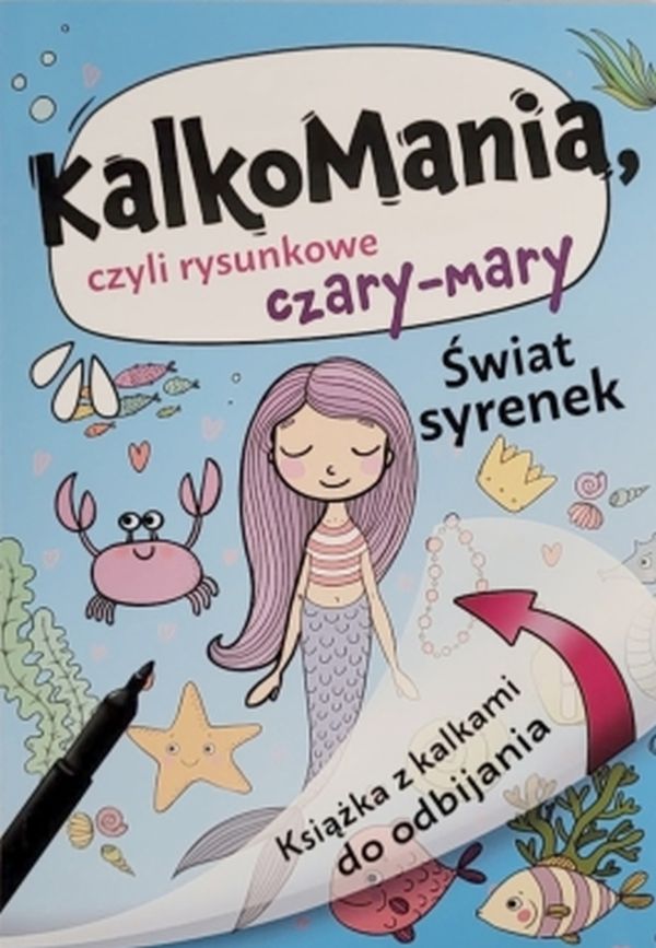 KALKOMANIA ŚWIAT SYRENEK