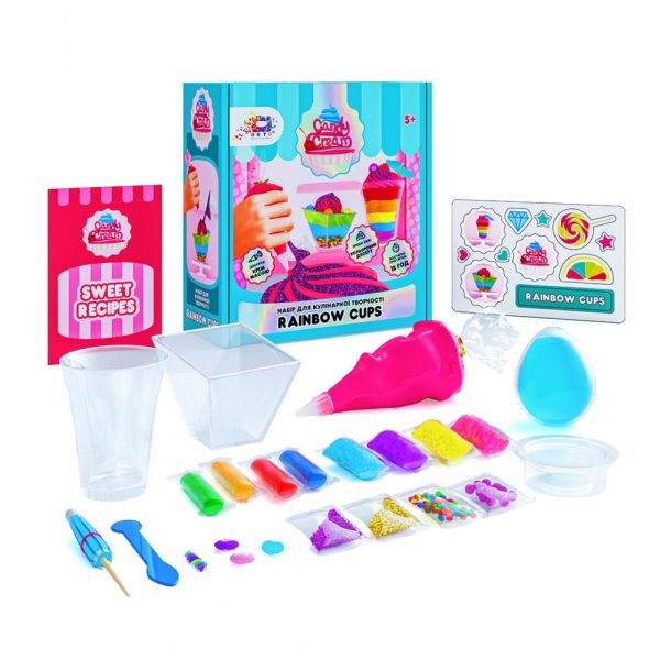 ZEST DO KREATYWNOŚCI RAINBOW CUPS