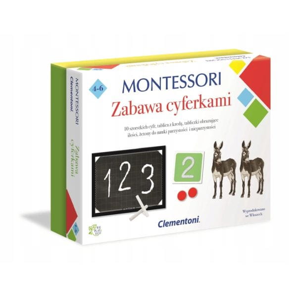 MONTESSORI ZABAWA CYFERKAMI