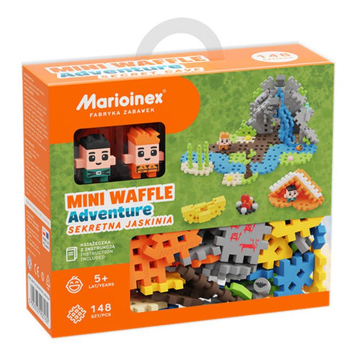 Klocki Mini Waffle 148 el. Sekretna Jaskinia Marioinex