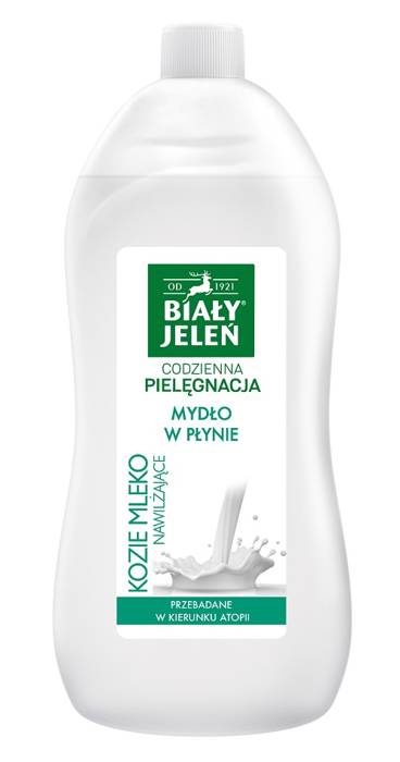 Kozie mleko mydło w płynie zapas 1000 ml
