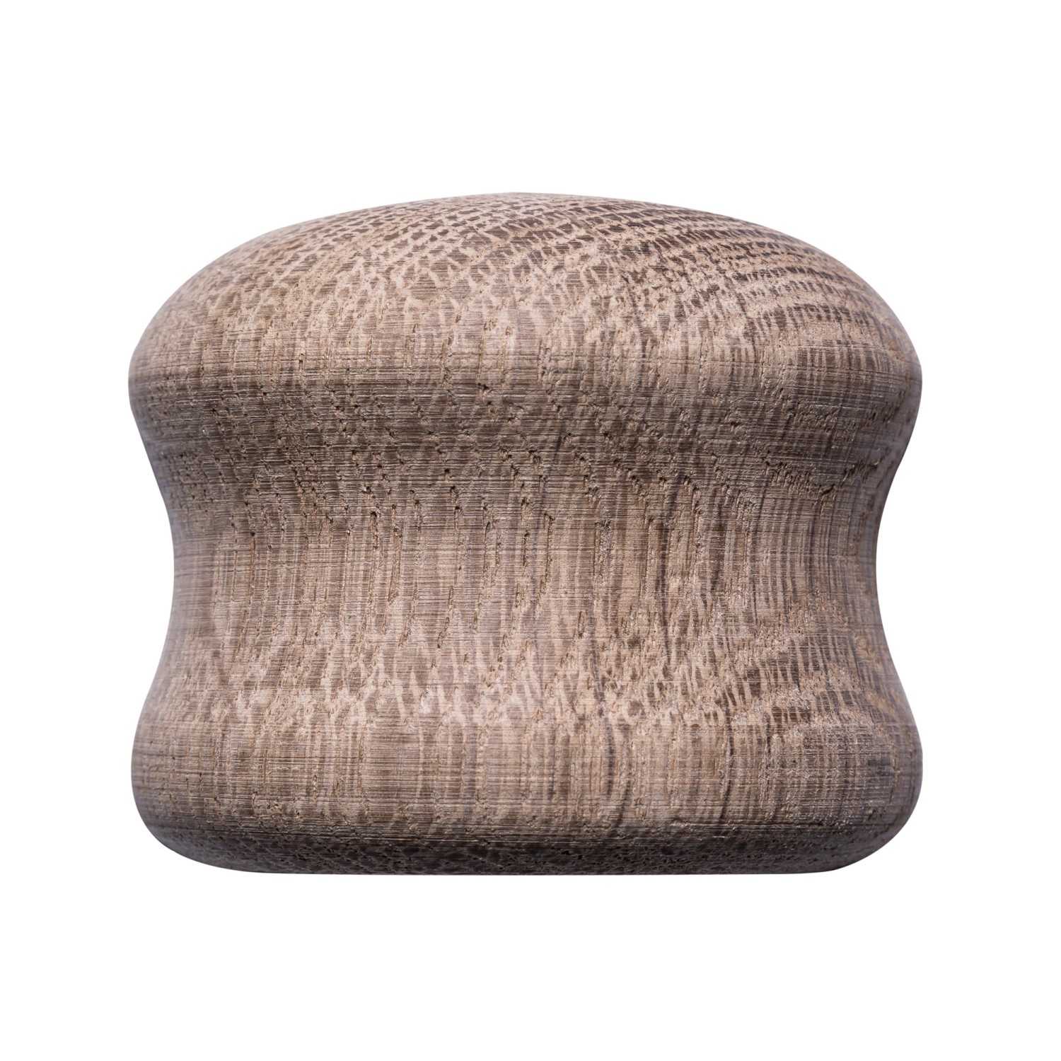Kornik Zakończenie poręczy z drewna dębowego 50 mm x 60 mm proste