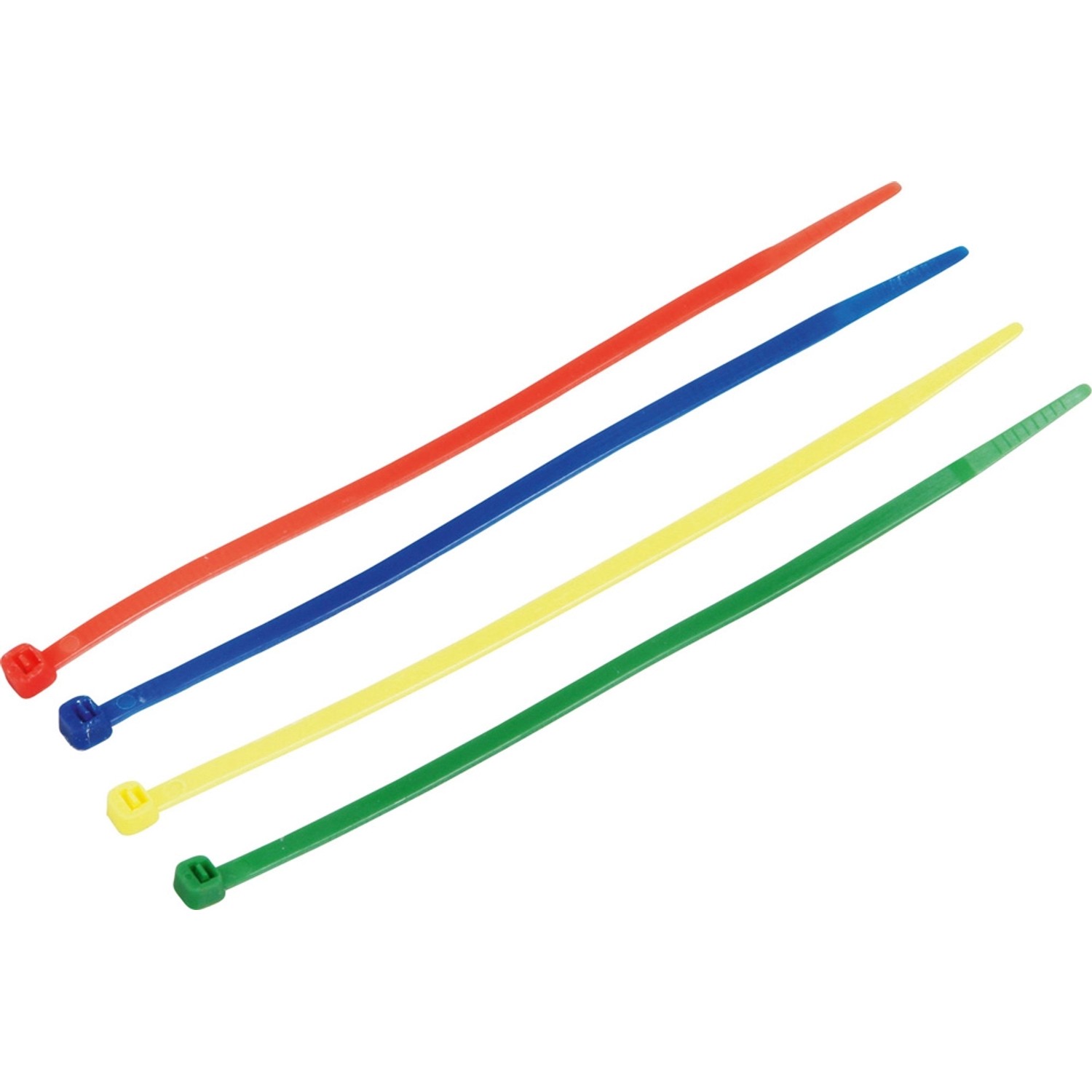 LUX Opaski do kabli 3,2 x 150 mm mix kolor 100 szt.