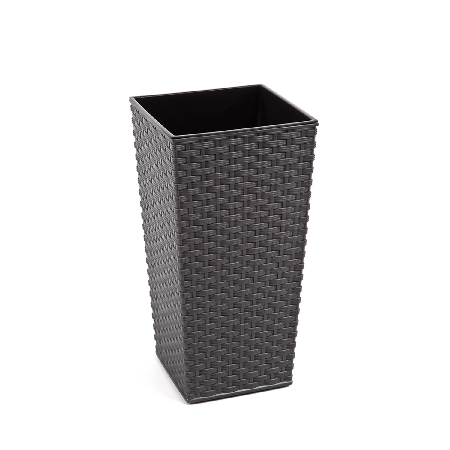 Osłonka Finezja rattan grafit met 35cm