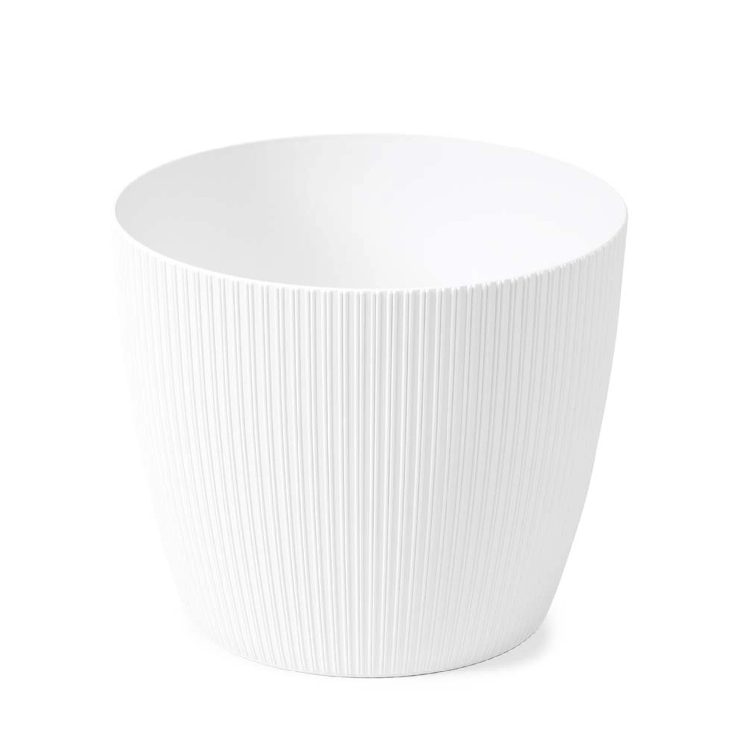 Osłonka Magnolia recycled biała - 11 cm