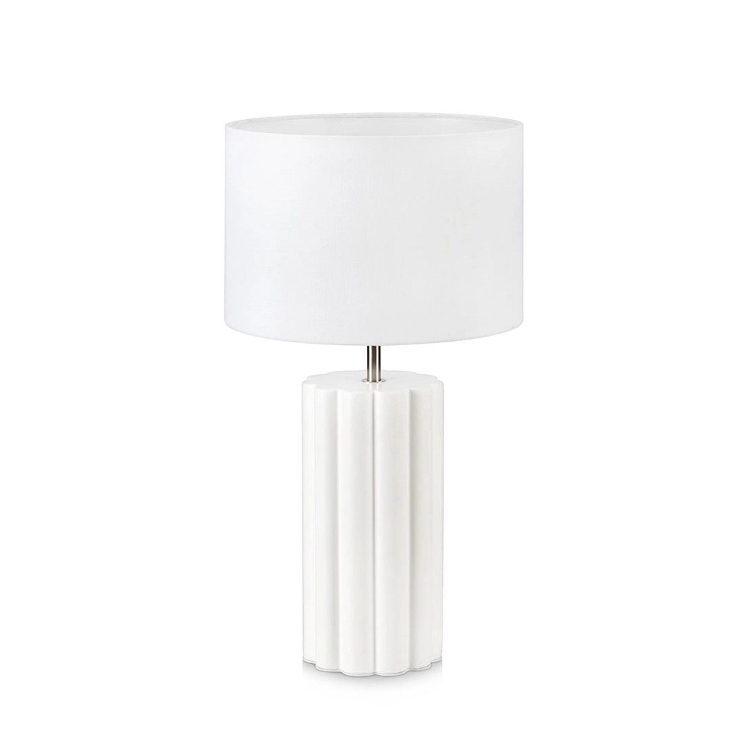 Markslöjd Lampa stołowa COLUMN 1xE14 18W biała