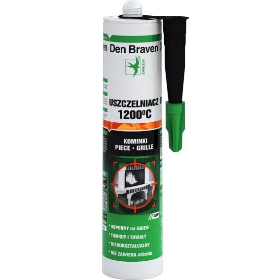 DEN BRAVEN USZCZELNIACZ CZARNY 1200C* FIRE SEALANT