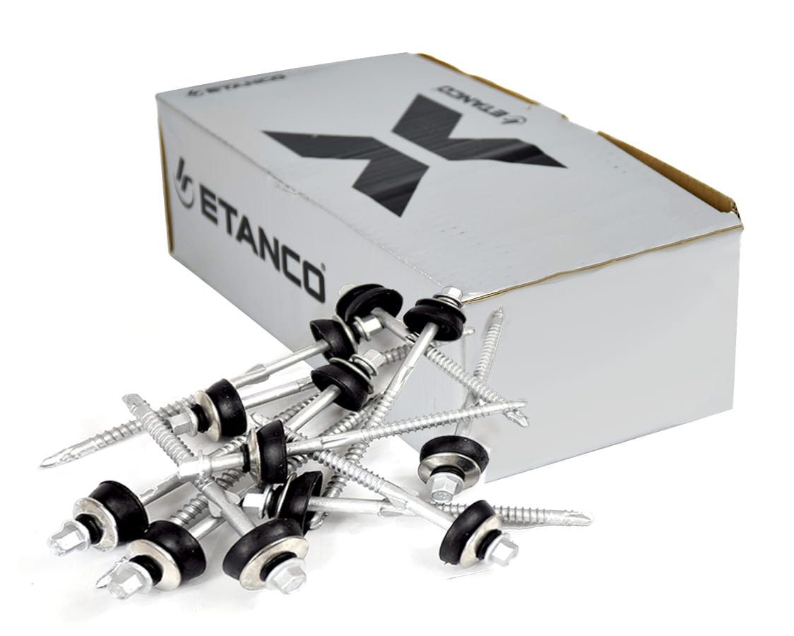 CEMBRIT WKRĘTY DO EUROFALI QUICKFIX 6,3X90 STAL 100 SZTUK